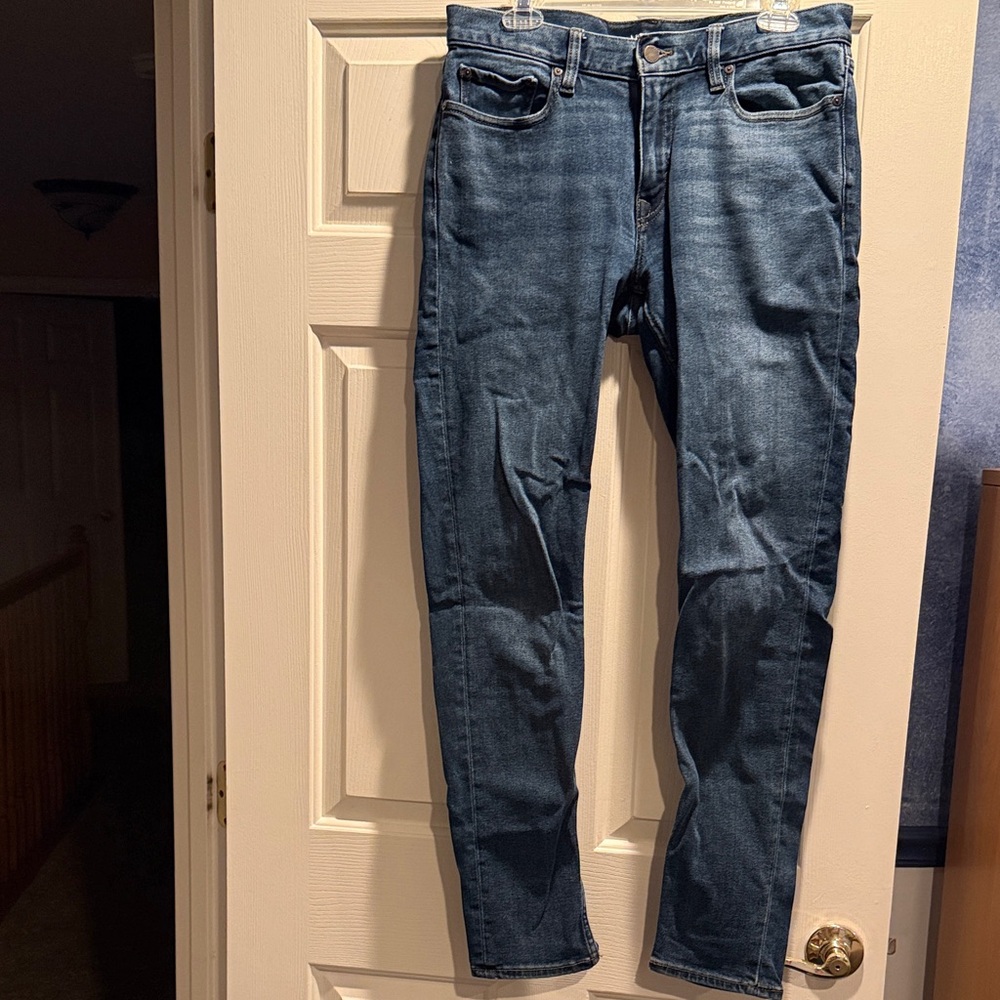 Banana Republic Men's Dark Blue Slim Jeans
